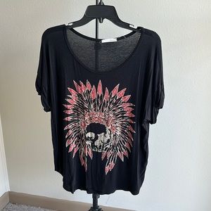 Western style graphic tee